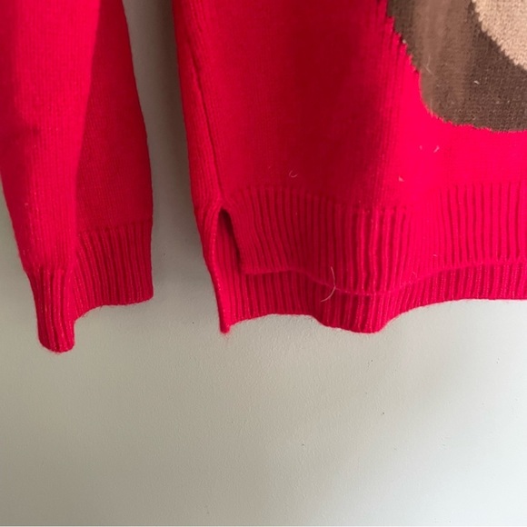 Christmas Sweater | Reindeer | Fuzzy | Holiday  | Party | Festive Pullover | S - Picture 4 of 12